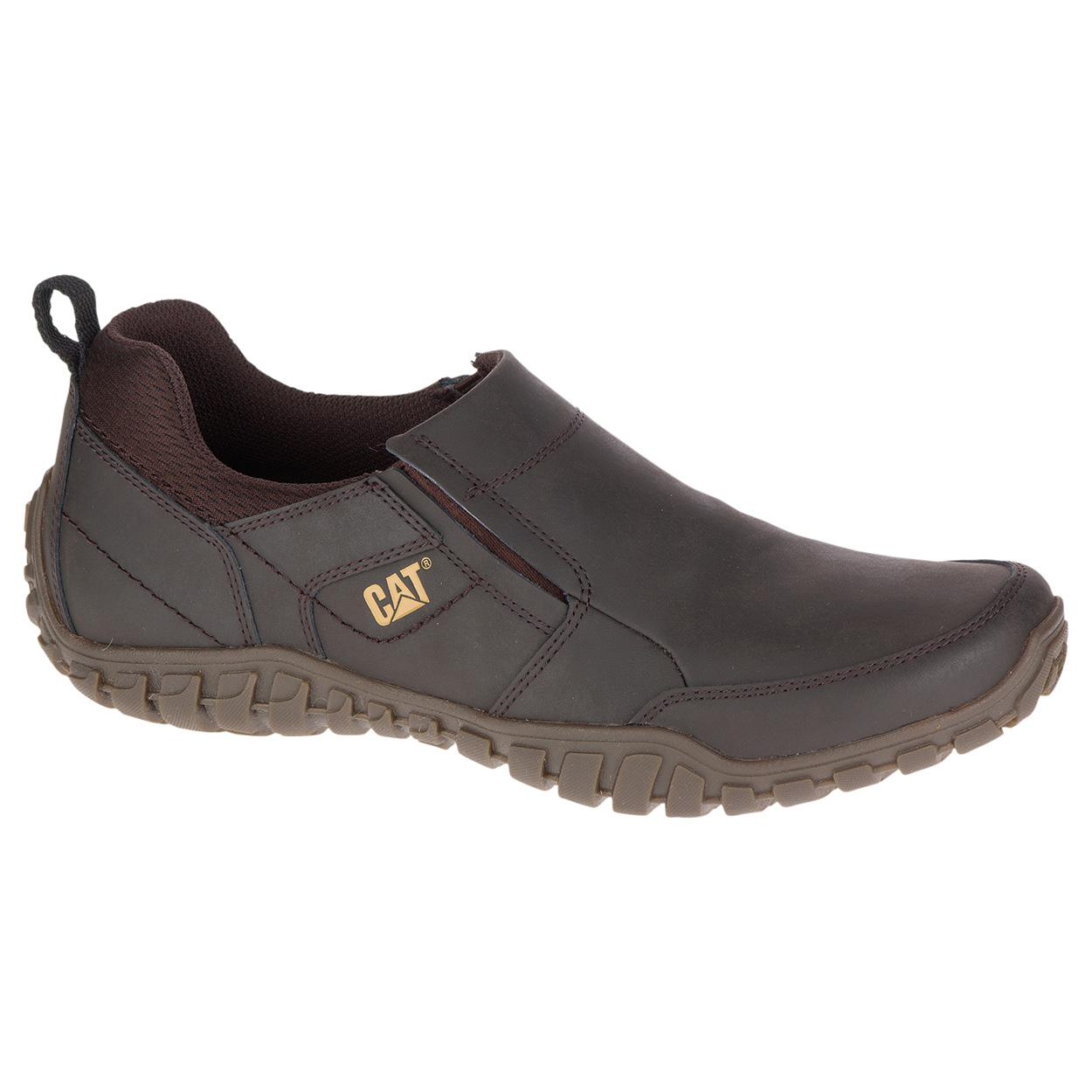 Caterpillar Opine - Mens Slip On Shoes - Coffee - NZ (281LHTKME)